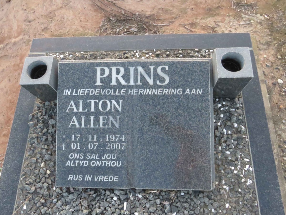 PRINS Alton Allen 1974-2007