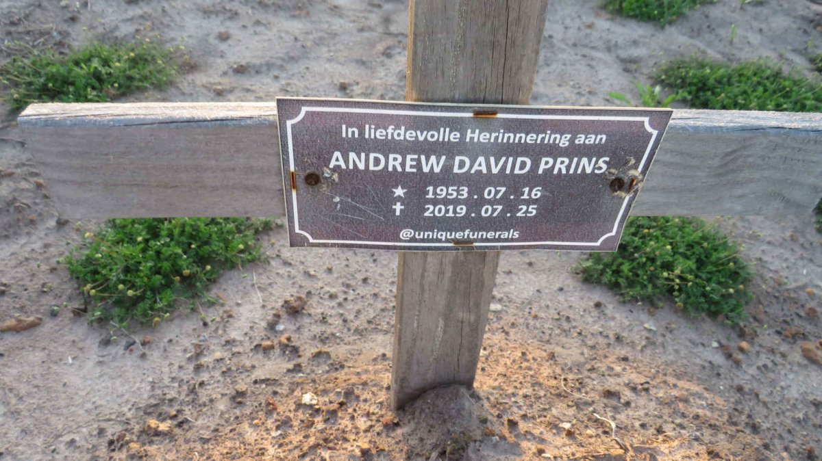 PRINS Andrew David 1953-2019