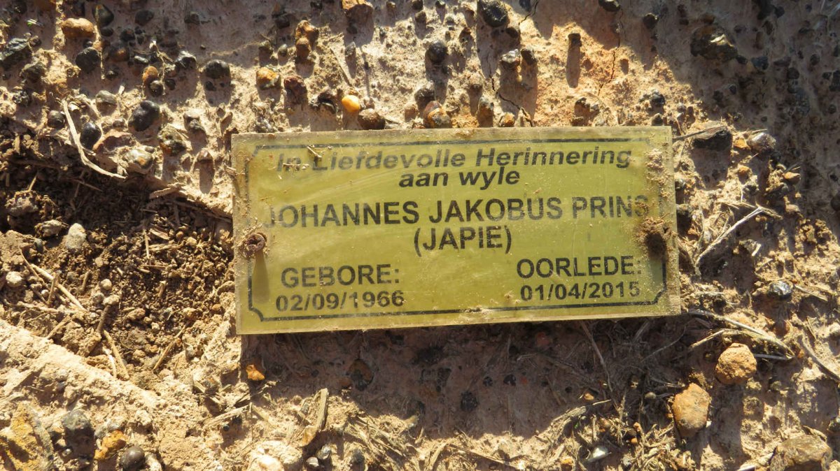 PRINS Johannes Jakobus 1966-2015