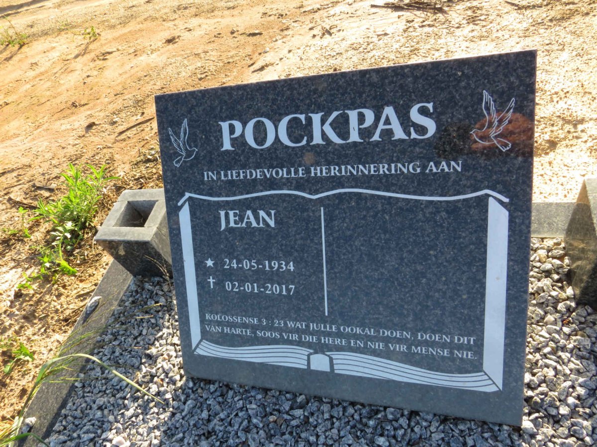 POCKPAS Jean 1934-2017