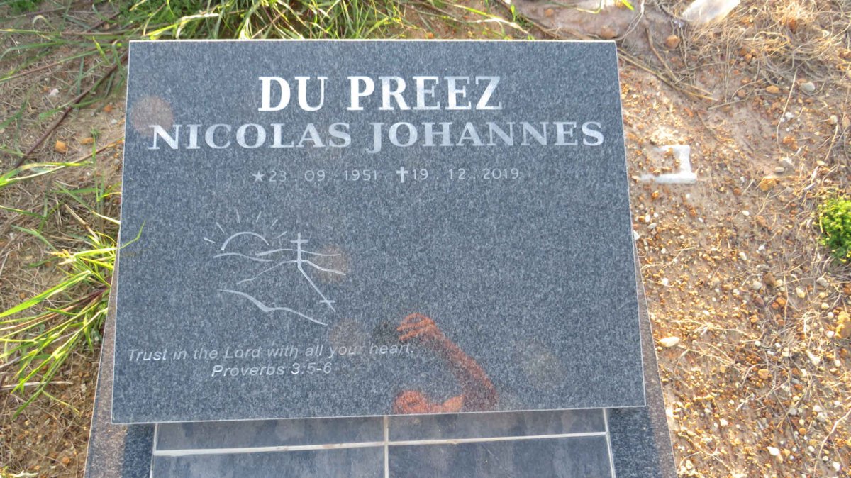 PREEZ Nicolas Johannes, du 1951-2019