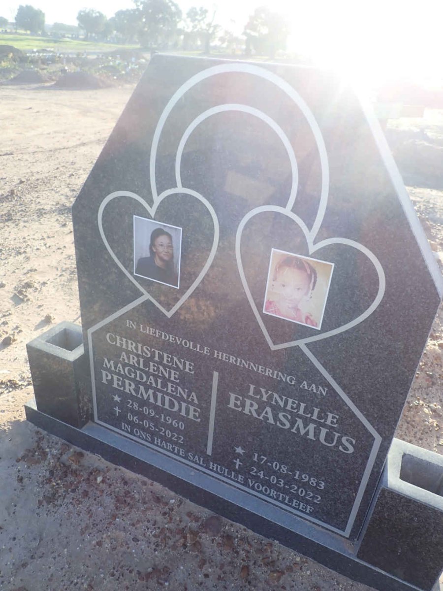 PERMIDIE Christene Arlene Magdalena 1960-2022 :: ERASMUS Lynelle 1983-2022