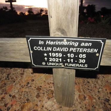 PETERSEN Collin David 1959-2021