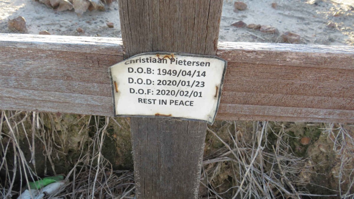 PIETERSEN Christiaan 1949-2020
