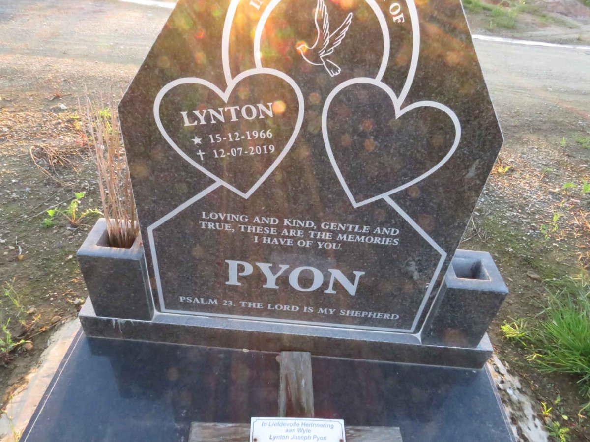 PYON Lynton 1966-2019