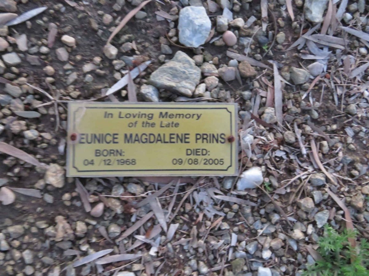 PRINS Eunice Magdalena 1968-2005