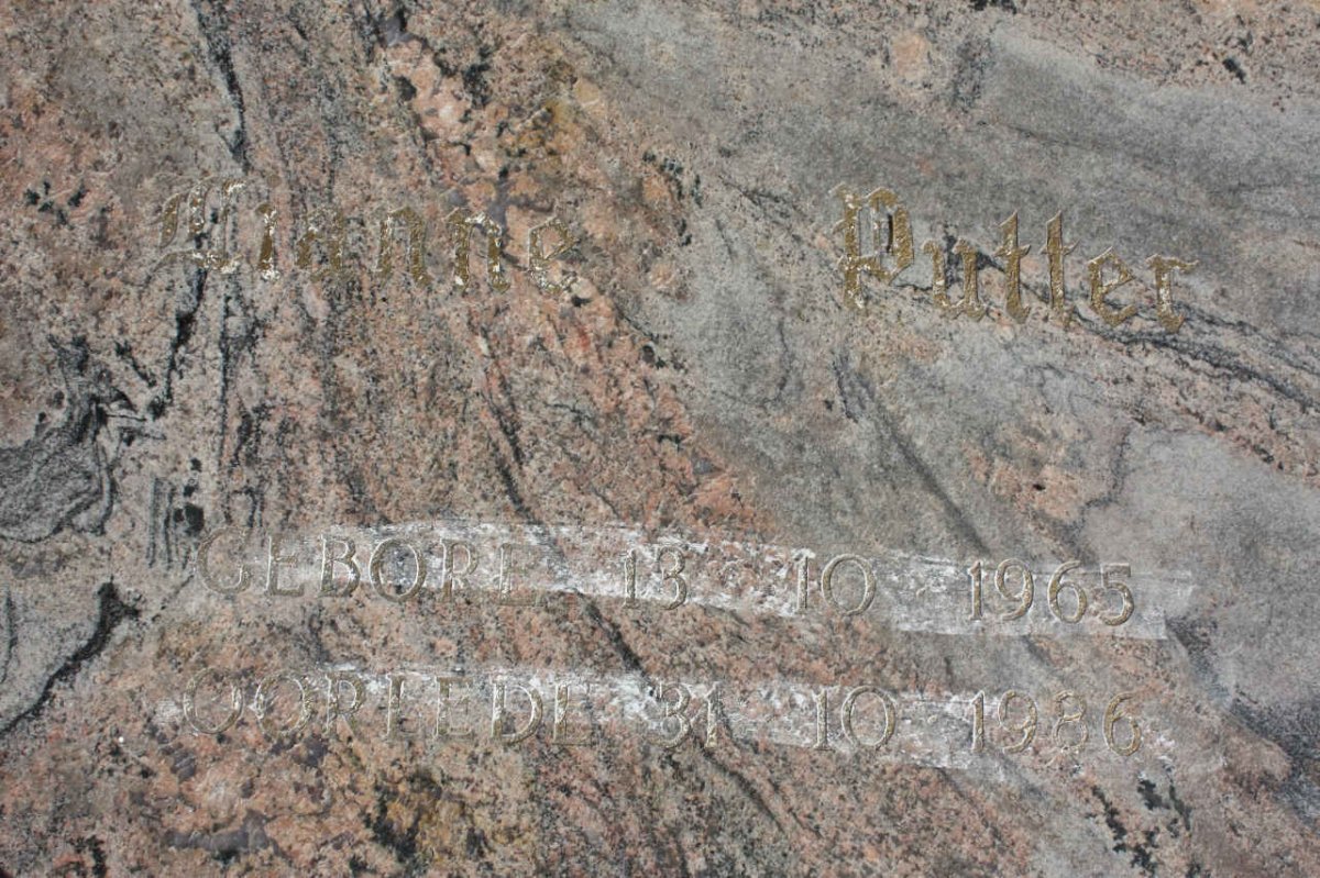 PUTTER Dianne 1965-1986