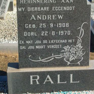 RALL Andrew 1908-1970