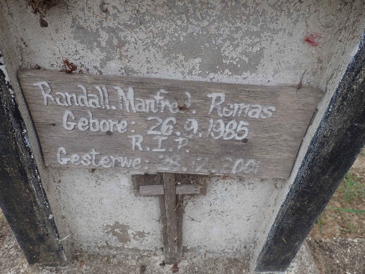 REMAS Randall Manfred 1985-2001
