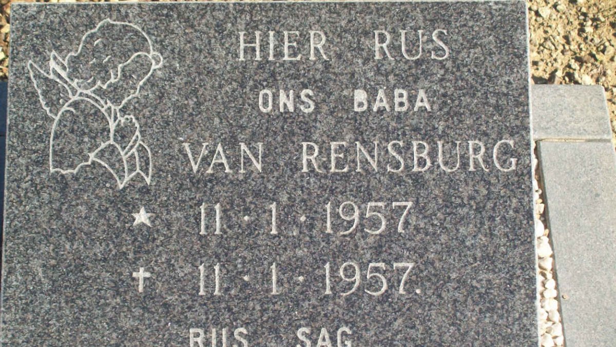 RENSBURG Baba, van 1957-1957