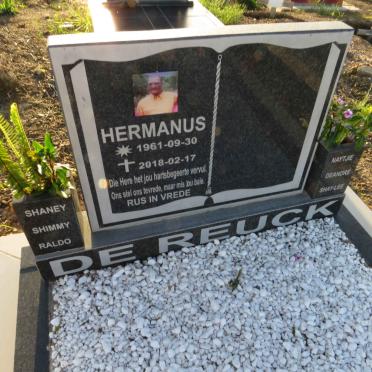 REUCK Hermanus, de 1961-2018