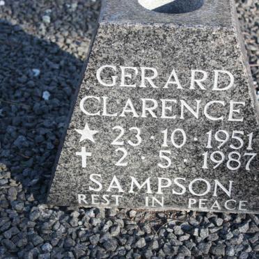 SAMPSON Gerard Clarence 1951-1987