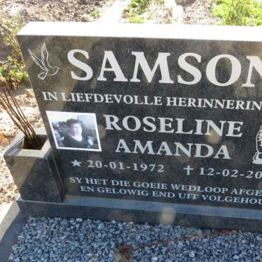 SAMSON Roseline Amanda 1972-2016