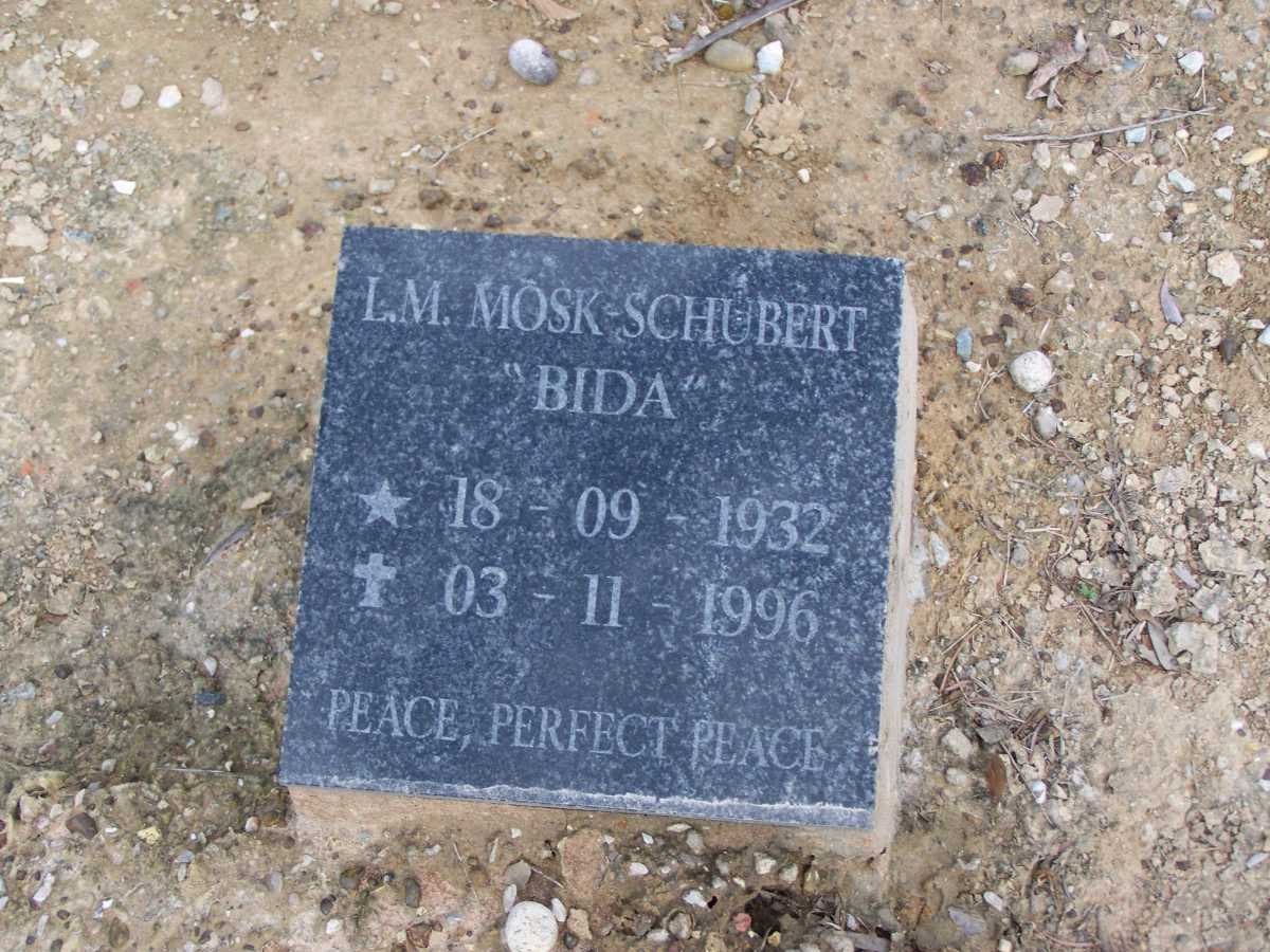 SCHUBERT L.M., MOSK 1932-1996