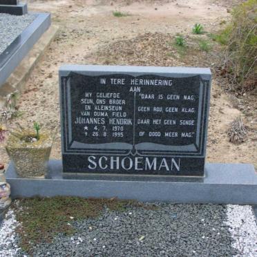 SCHOEMAN Johannes Hendrik 1970-1995