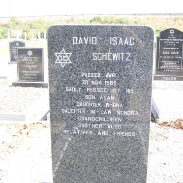 SCHEWITZ David Isaac -1988