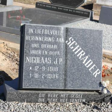 SCHRADER Nicolaas J.P. 1918-1996