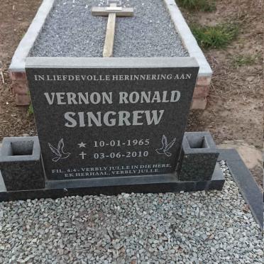 SINGREW Vernon Ronald 1965-2010