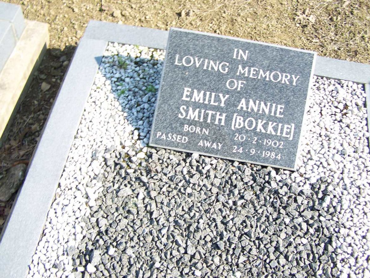 SMITH Emily Annie 1902-1984