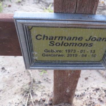 SOLOMONS Charmane Joan 1973-2019