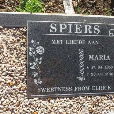 SPIERS Maria 1959-2016