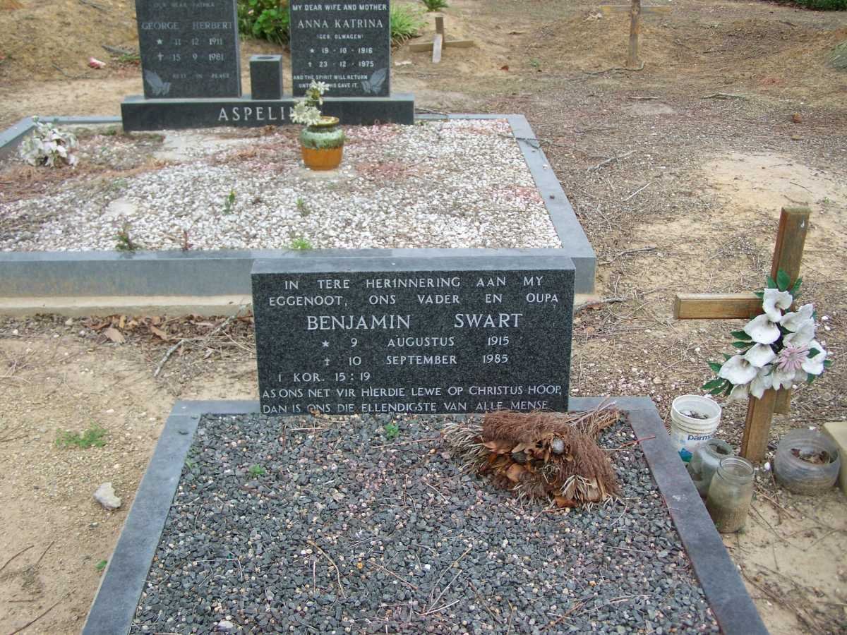SWART Benjamin 1915-1985