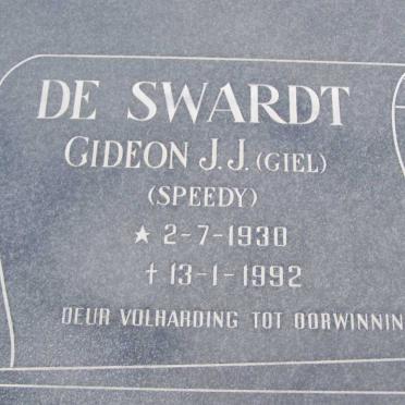 SWARDT Gideon J.J., de 1930-1992