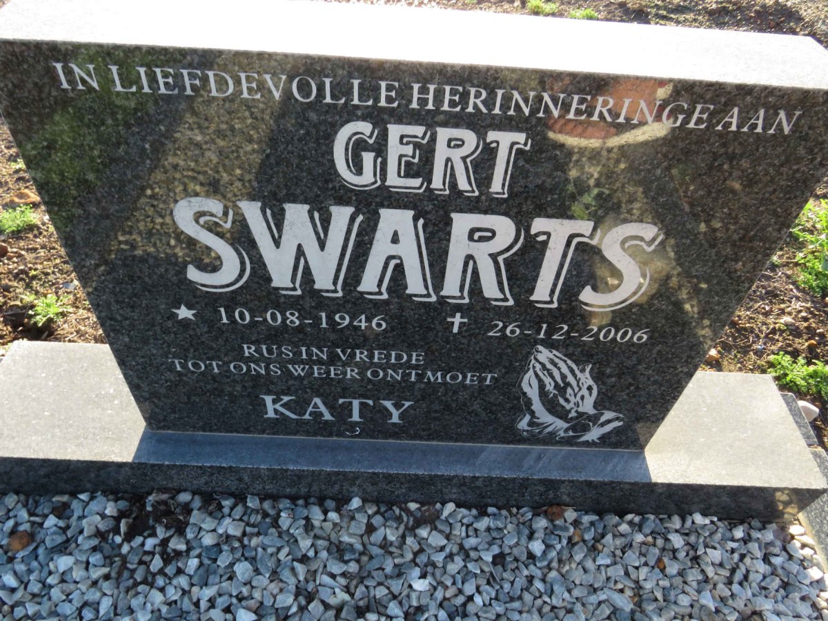 SWARTS Gert 1946-2006