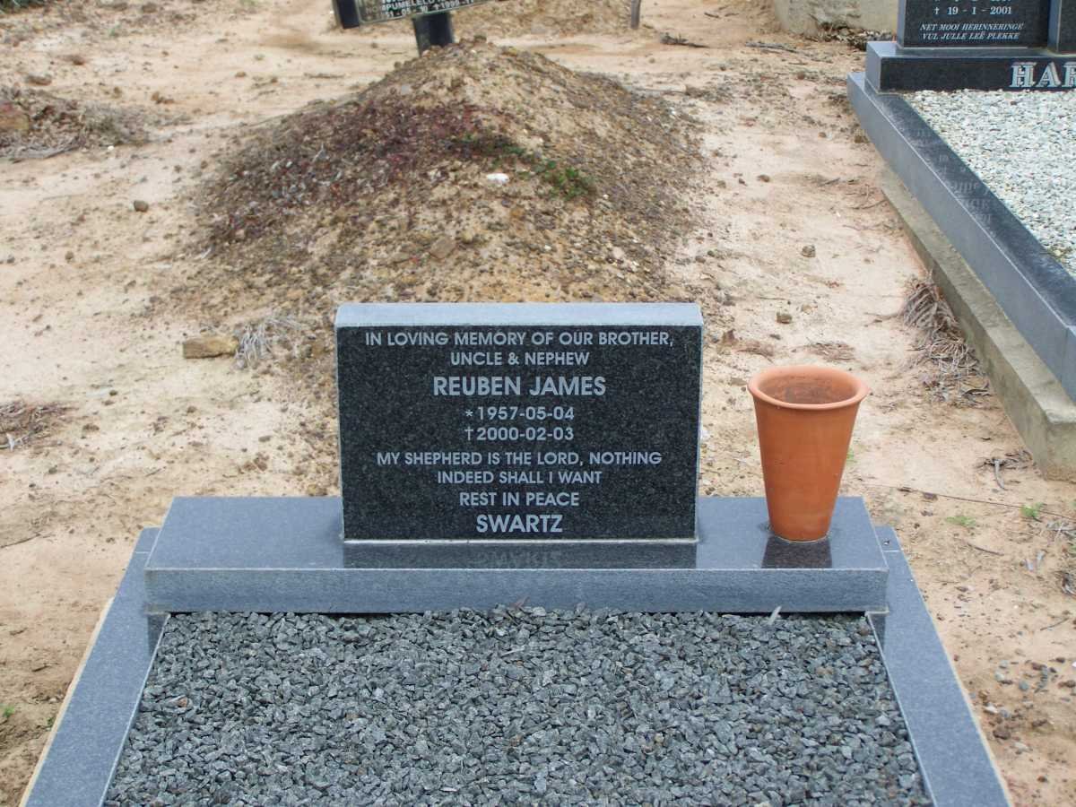 SWARTZ Reuben James 1957-2000