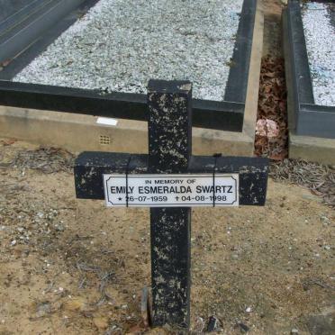 SWARTZ Emily Esmeralda 1959-1998