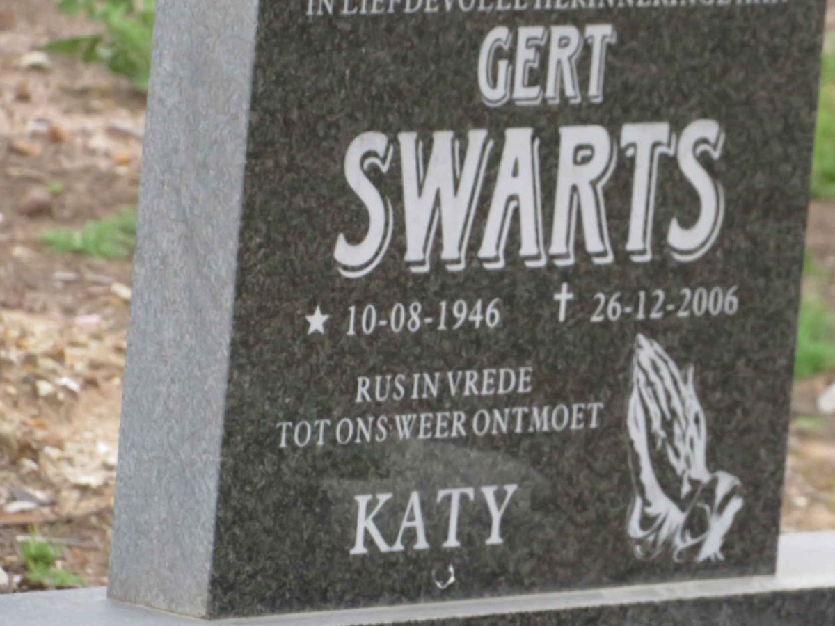 SWARTS Gert 1946-2006