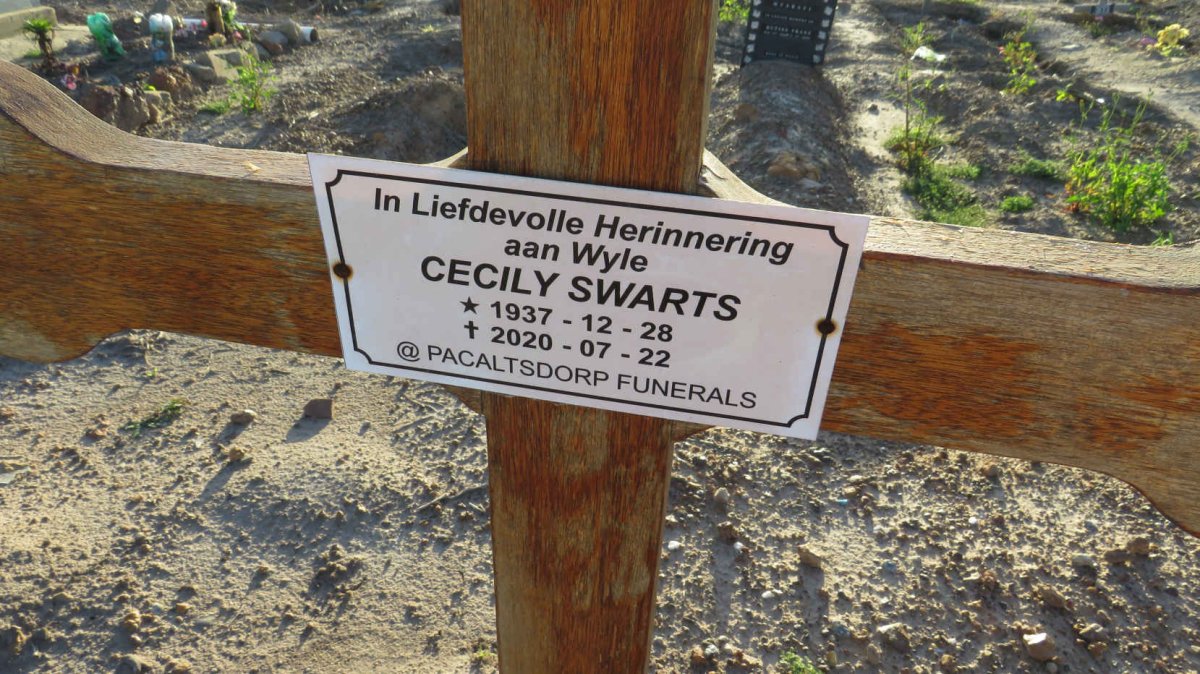 SWARTS Cecily 1937-2020
