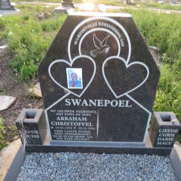 SWANEPOEL Abraham Christoffel 1953-2016