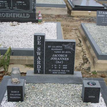 SWARDT Jacobus Johannes, de 1929-1996
