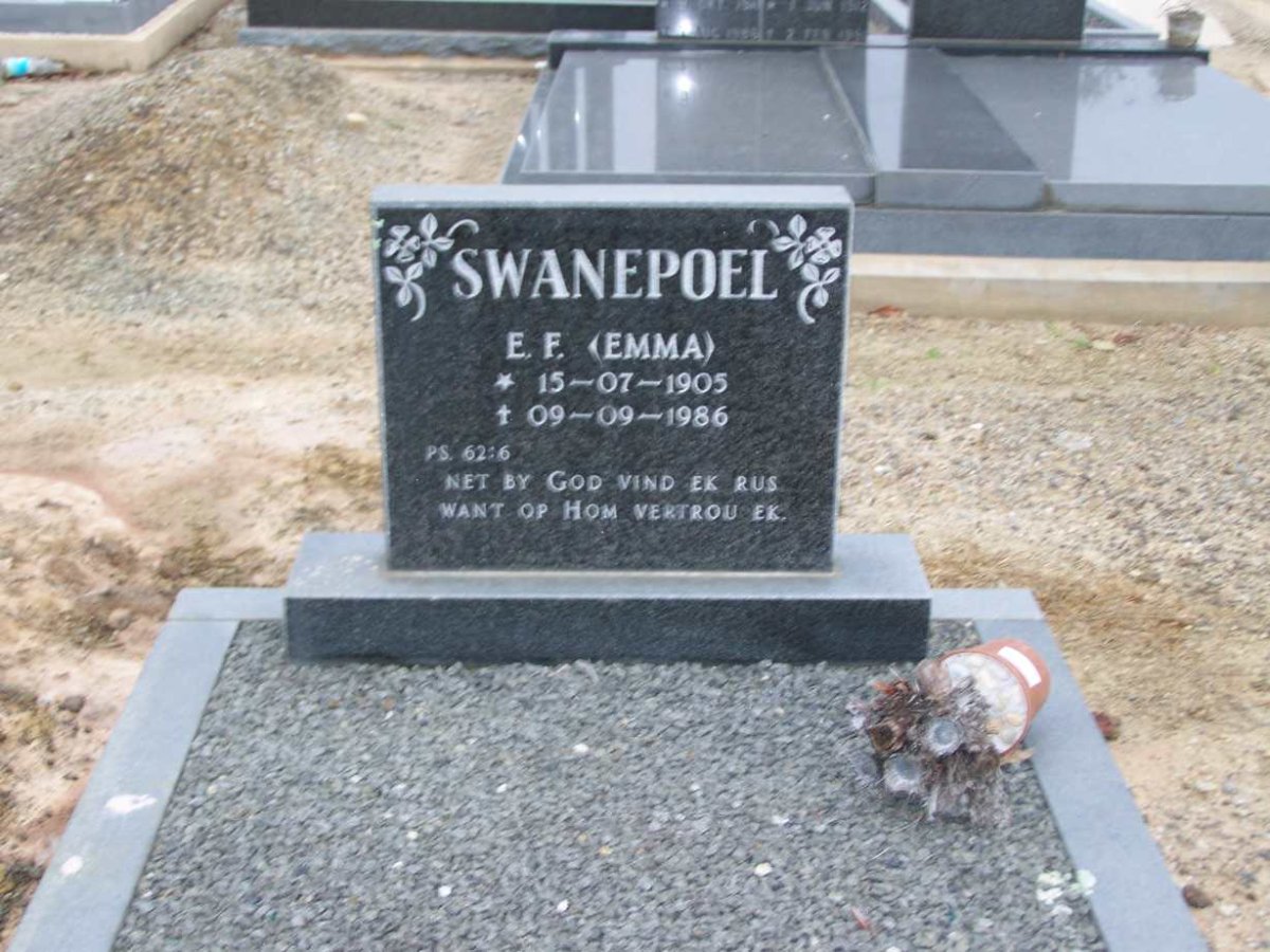 SWANEPOEL E.E. 1905-1986