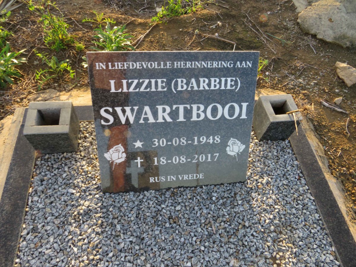 SWARTBOOI Lizzie 1948-2017