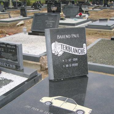 YS 821 Terblanche Barend Paul