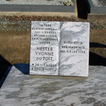 YS 239 Du Toit Hester Yvonne