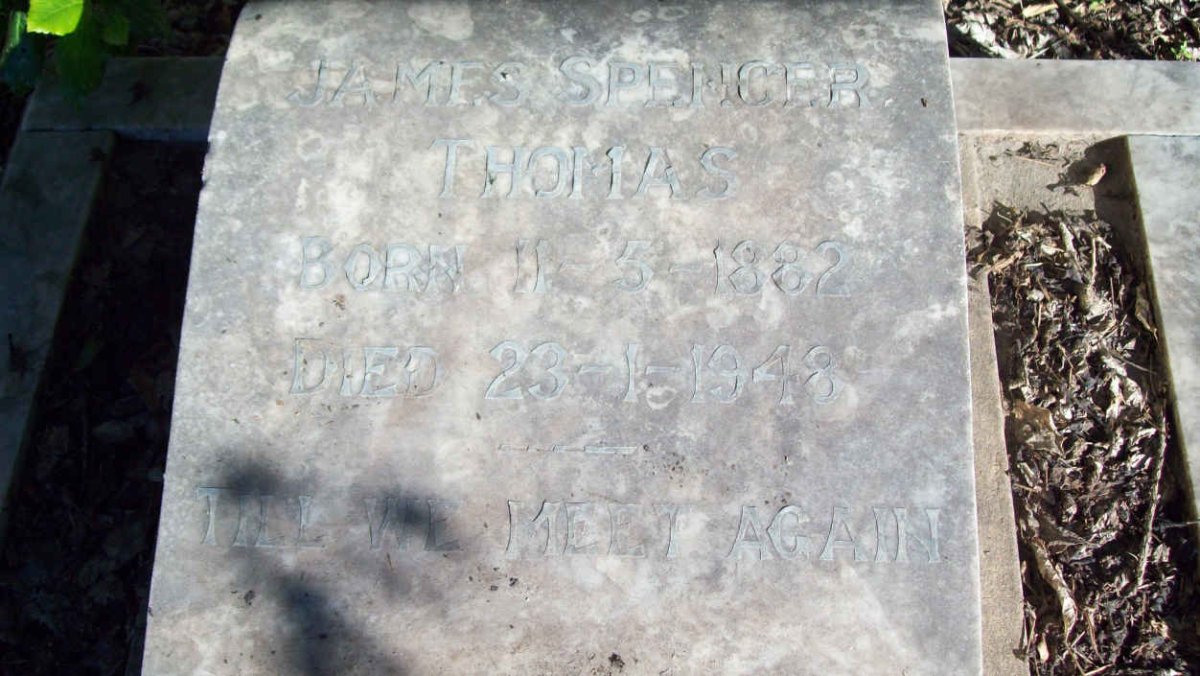 THOMAS James Spencer 1882-1948
