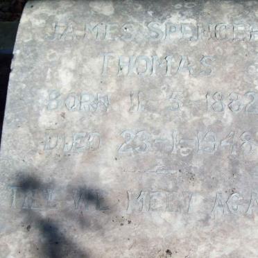 THOMAS James Spencer 1882-1948