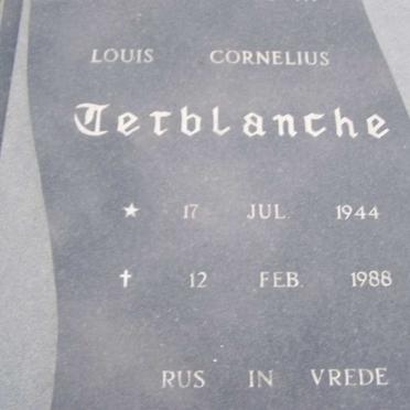 YS 823 Terblanche Louis Cornelius