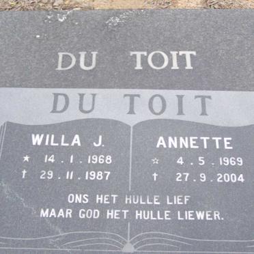 YS 453 Du Toit Willa _ Annette