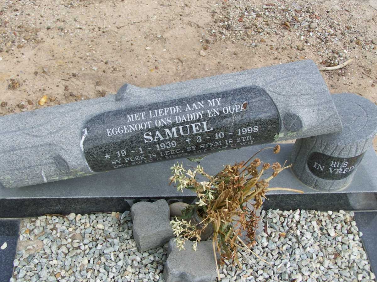VISAGIE Samuel 1939-1998