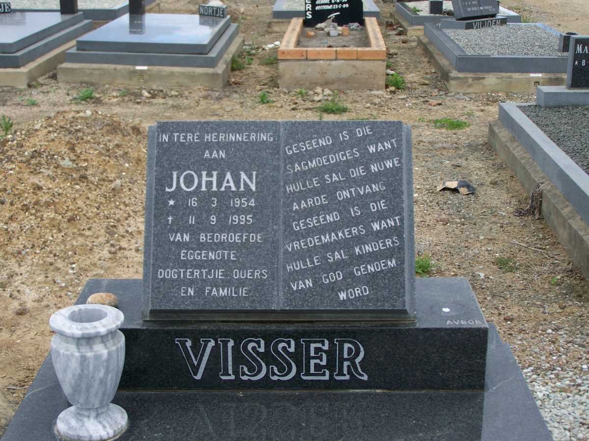 VISSER Johan 1954-1995