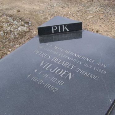 VILJOEN Petrus Delarey 1939-1992