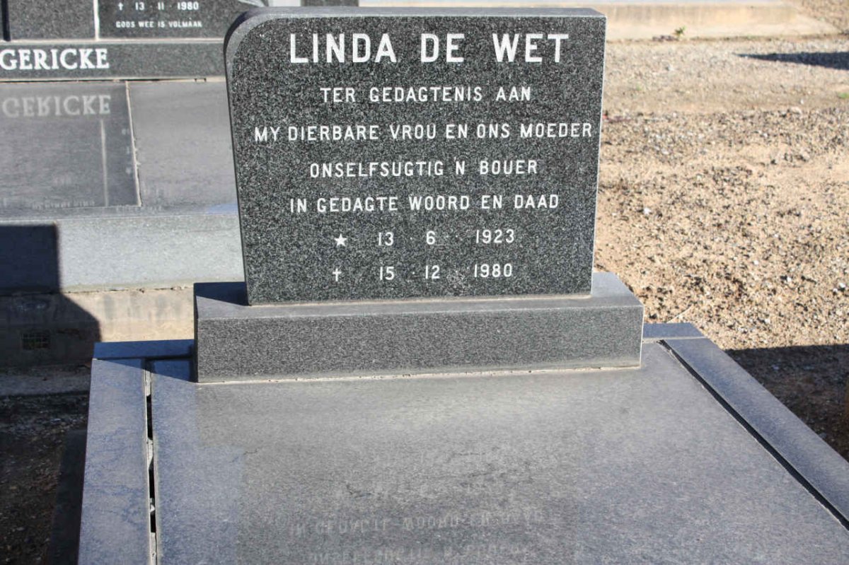 WET Linda, de 1923-1980