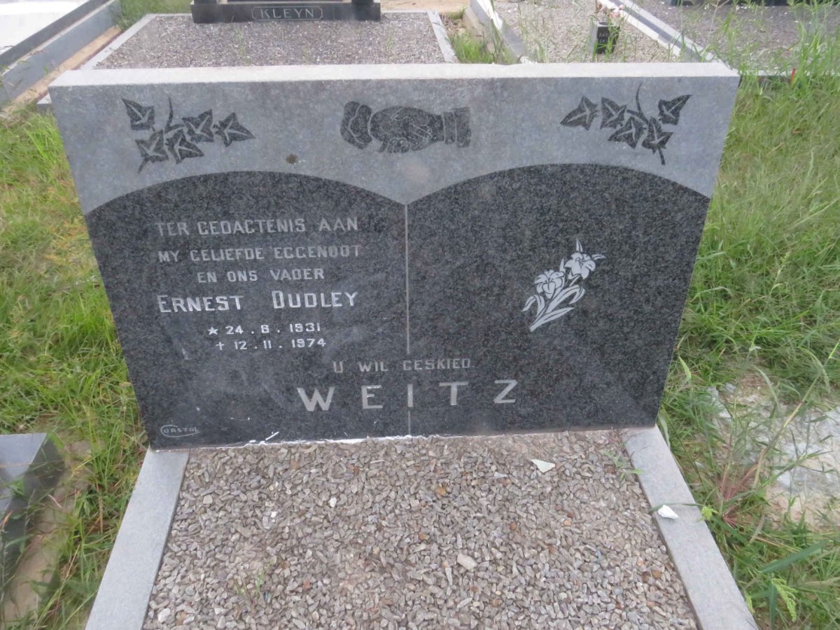 WEITZ Ernest Dudley 1931-1974
