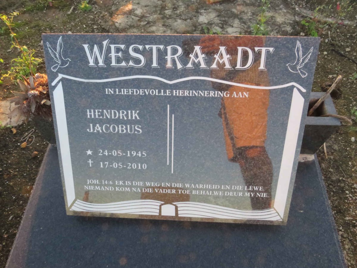 WESTRAADT Hendrik Jacobus 1945-2010