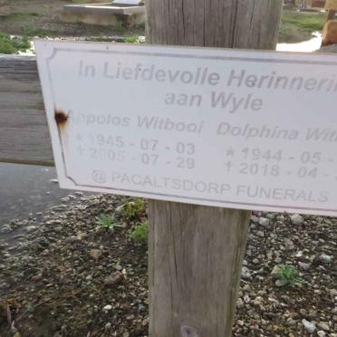 WITBOOI Appolos 1945-2005 & Dolphina 1944-2018