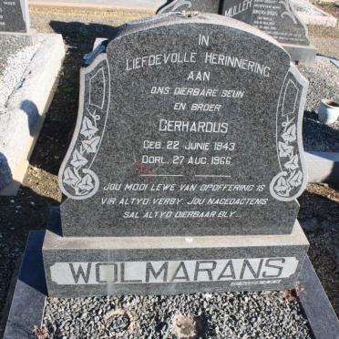 WOLMARANS Gerhardus 1943-1966